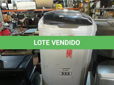 LOTE 333 - 01 LAVADORA TANQUINHO MARCA COLORMAQ. (NO ESTADO) ATENÇÃO! FAZER A VISITAÇÃO ANTES DE ARREMATAR, NÃO SABEMOS SE FUNCIONA. LEILÃO NÃO TEM GARANTIA E NEM DEVOLUÇÃO, SUJEITO A POSSÍVEIS AVARIAS VISÍVEIS/OCULTAS E/OU AUSÊNCIA DE COMPONENTES.