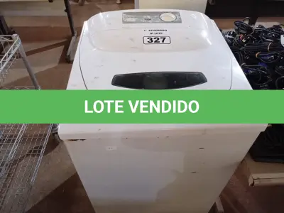 LOTE 327 - 01 LAVADORA DE ROUPAS MARCA BRASTEMP 220V. (NO ESTADO) ATENÇÃO! FAZER A VISITAÇÃO ANTES DE ARREMATAR, NÃO SABEMOS SE FUNCIONA. LEILÃO NÃO TEM GARANTIA E NEM DEVOLUÇÃO, SUJEITO A POSSÍVEIS AVARIAS VISÍVEIS/OCULTAS E/OU AUSÊNCIA DE COMPONENTES.