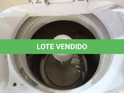 LOTE 327 - 01 LAVADORA DE ROUPAS MARCA BRASTEMP 220V. (NO ESTADO) ATENÇÃO! FAZER A VISITAÇÃO ANTES DE ARREMATAR, NÃO SABEMOS SE FUNCIONA. LEILÃO NÃO TEM GARANTIA E NEM DEVOLUÇÃO, SUJEITO A POSSÍVEIS AVARIAS VISÍVEIS/OCULTAS E/OU AUSÊNCIA DE COMPONENTES.