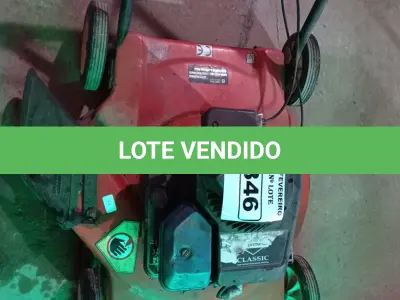 LOTE 346 - 01 CORTADOR DE GRAMA A GASOLINA. (NO ESTADO) ATENÇÃO! FAZER A VISITAÇÃO ANTES DE ARREMATAR, NÃO SABEMOS SE FUNCIONA. LEILÃO NÃO TEM GARANTIA E NEM DEVOLUÇÃO, SUJEITO A POSSÍVEIS AVARIAS VISÍVEIS/OCULTAS E/OU AUSÊNCIA DE COMPONENTES.