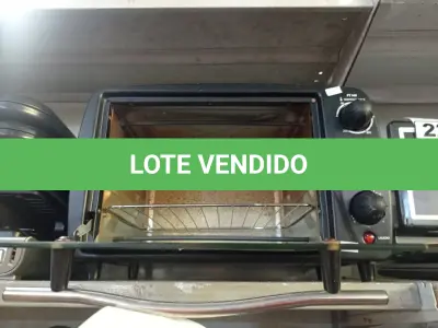 LOTE 221 - 01 FORNO ELÉTRICO MARCA BLACK&DECKER 220V. (NO ESTADO) ATENÇÃO! FAZER A VISITAÇÃO ANTES DE ARREMATAR, NÃO SABEMOS SE FUNCIONA. LEILÃO NÃO TEM GARANTIA E NEM DEVOLUÇÃO, SUJEITO A POSSÍVEIS AVARIAS VISÍVEIS/OCULTAS E/OU AUSÊNCIA DE COMPONENTES.