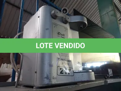 LOTE 217 - 01 PURIFICADOR DE ÁGUA MARCA SOFT. (NO ESTADO) ATENÇÃO! FAZER A VISITAÇÃO ANTES DE ARREMATAR, NÃO SABEMOS SE FUNCIONA. LEILÃO NÃO TEM GARANTIA E NEM DEVOLUÇÃO, SUJEITO A POSSÍVEIS AVARIAS VISÍVEIS/OCULTAS E/OU AUSÊNCIA DE COMPONENTES.