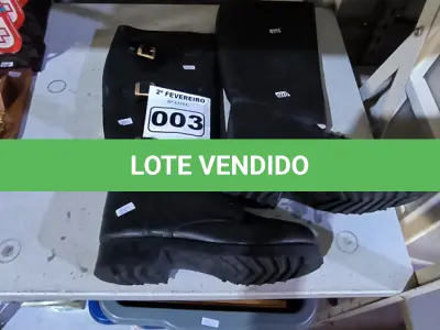 LOTE 003 - 01 COTURNO MILITAR /CAVALARIA N* 39 (NO ESTADO, NÃO SABEMOS SE FUNCIONA. LEILÃO NÃO TEM GARANTIA E NEM DEVOLUÇÃO).