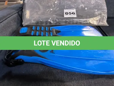 LOTE 056 - 01 PAR DE PÉ DE PATO PARA MERGULHO U.S. DIVERS (NO ESTADO, NÃO SABEMOS SE FUNCIONA. LEILÃO NÃO TEM GARANTIA E NEM DEVOLUÇÃO).