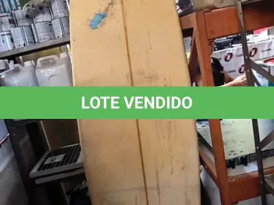 LOTE 063 - 01 PRANCHA DE SURF (NO ESTADO, NÃO SABEMOS SE FUNCIONA. LEILÃO NÃO TEM GARANTIA E NEM DEVOLUÇÃO).