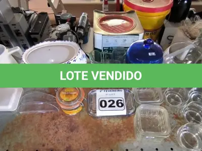 LOTE 026 - 01 LOTE COM UTENSÍLIOS PARA COZINHA (NO ESTADO, NÃO SABEMOS SE FUNCIONA. LEILÃO NÃO TEM GARANTIA E NEM DEVOLUÇÃO).
