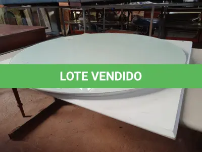 LOTE 111 - 01 LOTE COM 03 TAMPOS DE MESA 01 REDONDO E OUTRO QUADRADO. (NO ESTADO, NÃO SABEMOS SE FUNCIONA. LEILÃO NÃO TEM GARANTIA E NEM DEVOLUÇÃO).