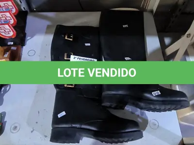 LOTE 003 - 01 COTURNO MILITAR /CAVALARIA N* 39 (NO ESTADO, NÃO SABEMOS SE FUNCIONA. LEILÃO NÃO TEM GARANTIA E NEM DEVOLUÇÃO).