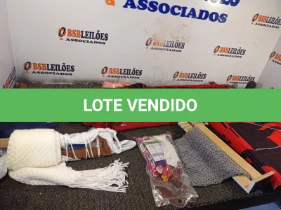 LOTE 039 - 01 LOTE COM MATERIAIS PARA TRICÔ (NO ESTADO, NÃO SABEMOS SE FUNCIONA. LEILÃO NÃO TEM GARANTIA E NEM DEVOLUÇÃO).