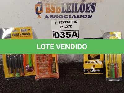 LOTE 035 - 03 KIT’S DE CHAVES DE PRECISÃO E 01 JOGO DE CHAVES FENDA/PHILIPS 02 PEÇAS. (NO ESTADO) ATENÇÃO! FAZER A VISITAÇÃO ANTES DE ARREMATAR, NÃO SABEMOS SE FUNCIONA. LEILÃO NÃO TEM GARANTIA E NEM DEVOLUÇÃO, SUJEITO A POSSÍVEIS AVARIAS VISÍVEIS/OCULTAS E/OU AUSÊNCIA DE COMPONENTES.