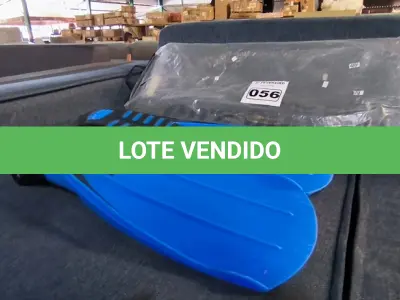 LOTE 056 - 01 PAR DE PÉ DE PATO PARA MERGULHO U.S. DIVERS (NO ESTADO, NÃO SABEMOS SE FUNCIONA. LEILÃO NÃO TEM GARANTIA E NEM DEVOLUÇÃO).
