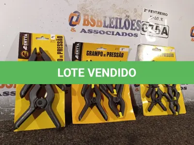 LOTE 075 - 03 KIT’S DE GRAMPOS DE PRESSÃO. (NO ESTADO) ATENÇÃO! FAZER A VISITAÇÃO ANTES DE ARREMATAR, NÃO SABEMOS SE FUNCIONA. LEILÃO NÃO TEM GARANTIA E NEM DEVOLUÇÃO, SUJEITO A POSSÍVEIS AVARIAS VISÍVEIS/OCULTAS E/OU AUSÊNCIA DE COMPONENTES.