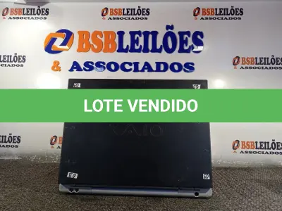 LOTE 001 - 01 NOTEBOOK MARCA SONY. (NO ESTADO) ATENÇÃO! FAZER A VISITAÇÃO ANTES DE ARREMATAR, NÃO SABEMOS SE FUNCIONA. LEILÃO NÃO TEM GARANTIA E NEM DEVOLUÇÃO, SUJEITO A POSSÍVEIS AVARIAS VISÍVEIS/OCULTAS E/OU AUSÊNCIA DE COMPONENTES.