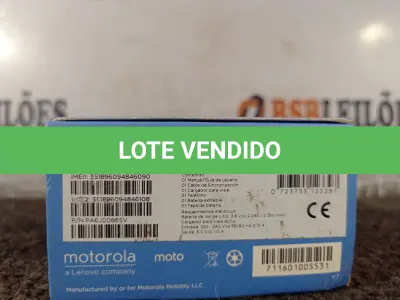 LOTE 077 - 01 CELULAR MOTO “C” 8BG. (NO ESTADO) ATENÇÃO! FAZER A VISITAÇÃO ANTES DE ARREMATAR, NÃO SABEMOS SE FUNCIONA. LEILÃO NÃO TEM GARANTIA E NEM DEVOLUÇÃO, SUJEITO A POSSÍVEIS AVARIAS VISÍVEIS/OCULTAS E/OU AUSÊNCIA DE COMPONENTES.