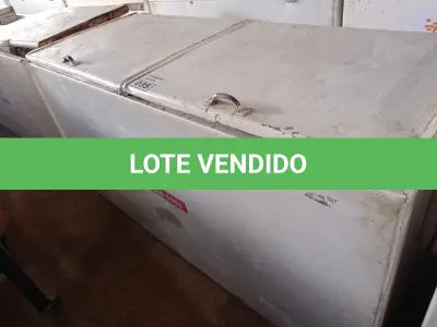LOTE 035 - 01 FREEZER HORIZONTAL 02 TAMPAS 220V. (NO ESTADO) ATENÇÃO! FAZER A VISITAÇÃO ANTES DE ARREMATAR, NÃO SABEMOS SE FUNCIONA. LEILÃO NÃO TEM GARANTIA E NEM DEVOLUÇÃO, SUJEITO A POSSÍVEIS AVARIAS VISÍVEIS/OCULTAS E/OU AUSÊNCIA DE COMPONENTES.