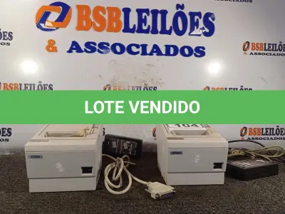 LOTE 104 - 02 IMPRESSORAS DE CUPOM NÃO FISCAL MARCAS EPSON COM FONTE. (NO ESTADO) ATENÇÃO! FAZER A VISITAÇÃO ANTES DE ARREMATAR, NÃO SABEMOS SE FUNCIONA. LEILÃO NÃO TEM GARANTIA E NEM DEVOLUÇÃO, SUJEITO A POSSÍVEIS AVARIAS VISÍVEIS/OCULTAS E/OU AUSÊNCIA DE COMPONENTES.