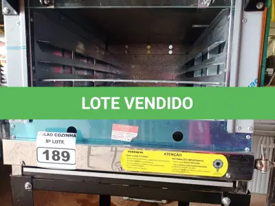 LOTE 189 - 01 FORNO A GÁS MARCA VENANCIO FIRI 80. (NOVO) (NO ESTADO, NÃO SABEMOS SE FUNCIONA. LEILÃO NÃO TEM GARANTIA E NEM DEVOLUÇÃO).
