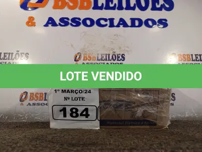 LOTE 184 - 01 LOTE COM APROXIMADAMENTE 80 LÂMPADAS DICROICA 1W 220V. (NO ESTADO) ATENÇÃO! FAZER A VISITAÇÃO ANTES DE ARREMATAR, NÃO SABEMOS SE FUNCIONA. LEILÃO NÃO TEM GARANTIA E NEM DEVOLUÇÃO, SUJEITO A POSSÍVEIS AVARIAS VISÍVEIS/OCULTAS E/OU AUSÊNCIA DE COMPONENTES.