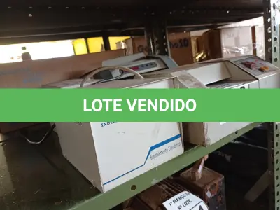 LOTE 188 - 02 ESTABILIZADORES, 01 CONTADORA DE CÉDULAS E 01 PLASTIFICADORA DE DOCUMENTOS. (NO ESTADO) ATENÇÃO! FAZER A VISITAÇÃO ANTES DE ARREMATAR, NÃO SABEMOS SE FUNCIONA. LEILÃO NÃO TEM GARANTIA E NEM DEVOLUÇÃO, SUJEITO A POSSÍVEIS AVARIAS VISÍVEIS/OCULTAS E/OU AUSÊNCIA DE COMPONENTES.
