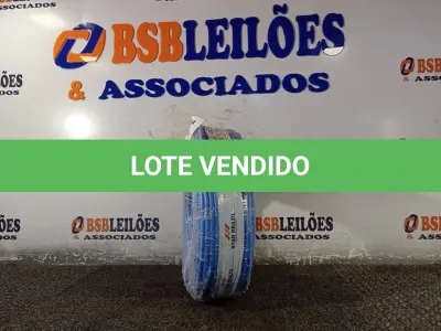 LOTE 040 - 01 ROLO DE CABO FLEXÍVEL 100M 1X10MM NA COR AZUL (NOVO). (NO ESTADO) ATENÇÃO! FAZER A VISITAÇÃO ANTES DE ARREMATAR, NÃO SABEMOS SE FUNCIONA. LEILÃO NÃO TEM GARANTIA E NEM DEVOLUÇÃO, SUJEITO A POSSÍVEIS AVARIAS VISÍVEIS/OCULTAS E/OU AUSÊNCIA DE COMPONENTES.