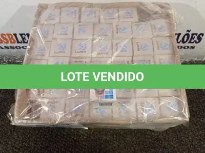 LOTE 184 - 01 LOTE COM APROXIMADAMENTE 80 LÂMPADAS DICROICA 1W 220V. (NO ESTADO) ATENÇÃO! FAZER A VISITAÇÃO ANTES DE ARREMATAR, NÃO SABEMOS SE FUNCIONA. LEILÃO NÃO TEM GARANTIA E NEM DEVOLUÇÃO, SUJEITO A POSSÍVEIS AVARIAS VISÍVEIS/OCULTAS E/OU AUSÊNCIA DE COMPONENTES.