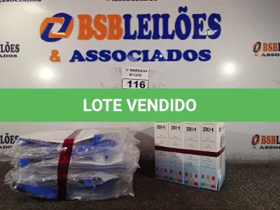 LOTE 116 - 04 TERMÔMETROS DIGITAL E 10 MASCARAS DE PROTEÇÃO. (NO ESTADO) ATENÇÃO! FAZER A VISITAÇÃO ANTES DE ARREMATAR, NÃO SABEMOS SE FUNCIONA. LEILÃO NÃO TEM GARANTIA E NEM DEVOLUÇÃO, SUJEITO A POSSÍVEIS AVARIAS VISÍVEIS/OCULTAS E/OU AUSÊNCIA DE COMPONENTES.