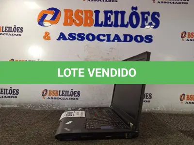 LOTE 086 - 01 NOTEBOOK MARCA LENOVO MODELO T410. (NO ESTADO) ATENÇÃO! FAZER A VISITAÇÃO ANTES DE ARREMATAR, NÃO SABEMOS SE FUNCIONA. LEILÃO NÃO TEM GARANTIA E NEM DEVOLUÇÃO, SUJEITO A POSSÍVEIS AVARIAS VISÍVEIS/OCULTAS E/OU AUSÊNCIA DE COMPONENTES.