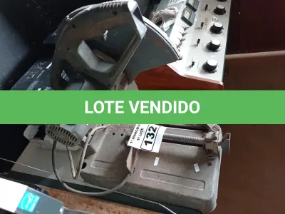 LOTE 132 - 01 POLICORTE MARCA MAKITA 220V. (NO ESTADO) ATENÇÃO! FAZER A VISITAÇÃO ANTES DE ARREMATAR, NÃO SABEMOS SE FUNCIONA. LEILÃO NÃO TEM GARANTIA E NEM DEVOLUÇÃO, SUJEITO A POSSÍVEIS AVARIAS VISÍVEIS/OCULTAS E/OU AUSÊNCIA DE COMPONENTES.
