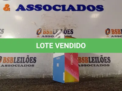 LOTE 078 - 01 CELULAR MOTO “C” 8BG. (NO ESTADO) ATENÇÃO! FAZER A VISITAÇÃO ANTES DE ARREMATAR, NÃO SABEMOS SE FUNCIONA. LEILÃO NÃO TEM GARANTIA E NEM DEVOLUÇÃO, SUJEITO A POSSÍVEIS AVARIAS VISÍVEIS/OCULTAS E/OU AUSÊNCIA DE COMPONENTES.