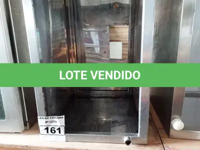 LOTE 161 - 01 COIFA EM AÇO INOX, MEDINDO 100CMX40CM. (NO ESTADO, NÃO SABEMOS SE FUNCIONA. LEILÃO NÃO TEM GARANTIA E NEM DEVOLUÇÃO).