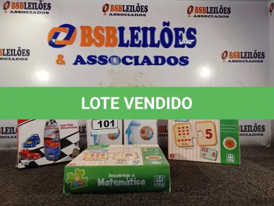 LOTE 101 - 03 BONECOS JOÃO TEIMOSO E 02 JOGOS DESCOBRINDO A MATEMÁTICA. (NO ESTADO) ATENÇÃO! FAZER A VISITAÇÃO ANTES DE ARREMATAR, NÃO SABEMOS SE FUNCIONA. LEILÃO NÃO TEM GARANTIA E NEM DEVOLUÇÃO, SUJEITO A POSSÍVEIS AVARIAS VISÍVEIS/OCULTAS E/OU AUSÊNCIA DE COMPONENTES.