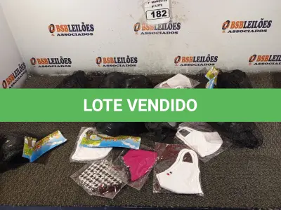 LOTE 182 - 01 LOTE COM 06 JOELHEIRAS COM COTOVELEIRAS E 11 MASCARAS INFANTIS. (NO ESTADO) ATENÇÃO! FAZER A VISITAÇÃO ANTES DE ARREMATAR, NÃO SABEMOS SE FUNCIONA. LEILÃO NÃO TEM GARANTIA E NEM DEVOLUÇÃO, SUJEITO A POSSÍVEIS AVARIAS VISÍVEIS/OCULTAS E/OU AUSÊNCIA DE COMPONENTES.