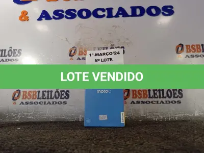 LOTE 066 - 01 CELULAR MOTO “C” 8BG. (NO ESTADO) ATENÇÃO! FAZER A VISITAÇÃO ANTES DE ARREMATAR, NÃO SABEMOS SE FUNCIONA. LEILÃO NÃO TEM GARANTIA E NEM DEVOLUÇÃO, SUJEITO A POSSÍVEIS AVARIAS VISÍVEIS/OCULTAS E/OU AUSÊNCIA DE COMPONENTES.