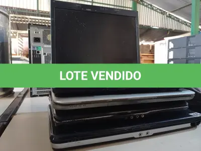 LOTE 459 - 04 NOTEBOOKS PARA RETIRADA DE PEÇAS. (NO ESTADO) ATENÇÃO! FAZER A VISITAÇÃO ANTES DE ARREMATAR, NÃO SABEMOS SE FUNCIONA. LEILÃO NÃO TEM GARANTIA E NEM DEVOLUÇÃO, SUJEITO A POSSÍVEIS AVARIAS VISÍVEIS/OCULTAS E/OU AUSÊNCIA DE COMPONENTES.