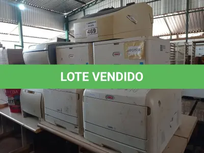 LOTE 469 - 06 IMPRESSORAS E 01 SCANER. (NO ESTADO) ATENÇÃO! FAZER A VISITAÇÃO ANTES DE ARREMATAR, NÃO SABEMOS SE FUNCIONA. LEILÃO NÃO TEM GARANTIA E NEM DEVOLUÇÃO, SUJEITO A POSSÍVEIS AVARIAS VISÍVEIS/OCULTAS E/OU AUSÊNCIA DE COMPONENTES.