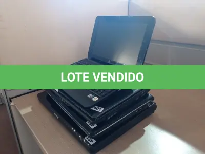 LOTE 509 - 04 NOTEBOOKS PARA RETIRADA DE PEÇAS. (NO ESTADO) ATENÇÃO! FAZER A VISITAÇÃO ANTES DE ARREMATAR, NÃO SABEMOS SE FUNCIONA. LEILÃO NÃO TEM GARANTIA E NEM DEVOLUÇÃO, SUJEITO A POSSÍVEIS AVARIAS VISÍVEIS/OCULTAS E/OU AUSÊNCIA DE COMPONENTES.
