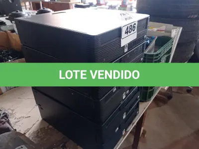 LOTE 486 - 05 CPUS PARA RETIRADA DE PEÇAS. (NO ESTADO) ATENÇÃO! FAZER A VISITAÇÃO ANTES DE ARREMATAR, NÃO SABEMOS SE FUNCIONA. LEILÃO NÃO TEM GARANTIA E NEM DEVOLUÇÃO, SUJEITO A POSSÍVEIS AVARIAS VISÍVEIS/OCULTAS E/OU AUSÊNCIA DE COMPONENTES.