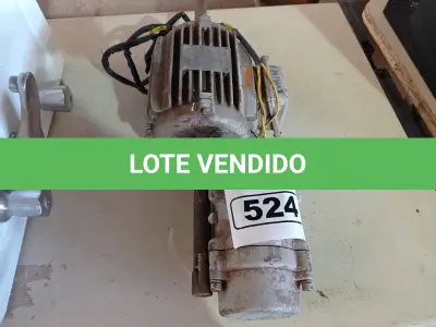 LOTE 524 - 02 MOTORES ELÉTRICOS. (NO ESTADO) ATENÇÃO! FAZER A VISITAÇÃO ANTES DE ARREMATAR, NÃO SABEMOS SE FUNCIONA. LEILÃO NÃO TEM GARANTIA E NEM DEVOLUÇÃO, SUJEITO A POSSÍVEIS AVARIAS VISÍVEIS/OCULTAS E/OU AUSÊNCIA DE COMPONENTES.