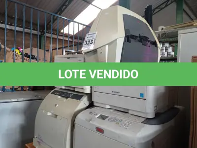LOTE 323 - 05 IMPRESSORAS MARCAS E MODELOS DIVERSOS PARA RETIRADA DE PEÇAS. (NO ESTADO) ATENÇÃO! FAZER A VISITAÇÃO ANTES DE ARREMATAR, NÃO SABEMOS SE FUNCIONA. LEILÃO NÃO TEM GARANTIA E NEM DEVOLUÇÃO, SUJEITO A POSSÍVEIS AVARIAS VISÍVEIS/OCULTAS E/OU AUSÊNCIA DE COMPONENTES.