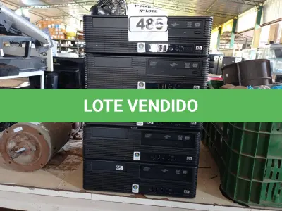 LOTE 486 - 05 CPUS PARA RETIRADA DE PEÇAS. (NO ESTADO) ATENÇÃO! FAZER A VISITAÇÃO ANTES DE ARREMATAR, NÃO SABEMOS SE FUNCIONA. LEILÃO NÃO TEM GARANTIA E NEM DEVOLUÇÃO, SUJEITO A POSSÍVEIS AVARIAS VISÍVEIS/OCULTAS E/OU AUSÊNCIA DE COMPONENTES.
