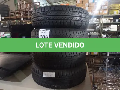 LOTE 336 - 04 PNEUS REMOLD 175/70/13. (NO ESTADO) ATENÇÃO! FAZER A VISITAÇÃO ANTES DE ARREMATAR, NÃO SABEMOS SE FUNCIONA. LEILÃO NÃO TEM GARANTIA E NEM DEVOLUÇÃO, SUJEITO A POSSÍVEIS AVARIAS VISÍVEIS/OCULTAS E/OU AUSÊNCIA DE COMPONENTES.