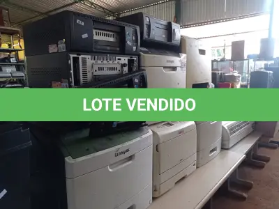 LOTE 361 - 05 IMPRESSORAS E 04 CPU’S MARCAS E MODELOS DIVERSOS. (NO ESTADO) ATENÇÃO! FAZER A VISITAÇÃO ANTES DE ARREMATAR, NÃO SABEMOS SE FUNCIONA. LEILÃO NÃO TEM GARANTIA E NEM DEVOLUÇÃO, SUJEITO A POSSÍVEIS AVARIAS VISÍVEIS/OCULTAS E/OU AUSÊNCIA DE COMPONENTES.