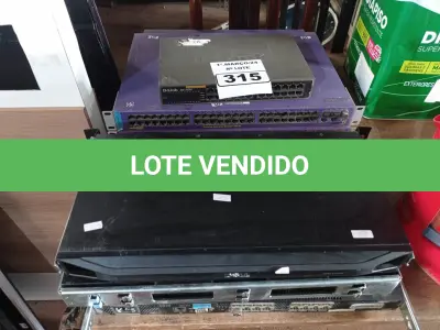 LOTE 315 - 06 SWITCHES MARCAS E MODELOS DIVERSOS. (NO ESTADO) ATENÇÃO! FAZER A VISITAÇÃO ANTES DE ARREMATAR, NÃO SABEMOS SE FUNCIONA. LEILÃO NÃO TEM GARANTIA E NEM DEVOLUÇÃO, SUJEITO A POSSÍVEIS AVARIAS VISÍVEIS/OCULTAS E/OU AUSÊNCIA DE COMPONENTES.