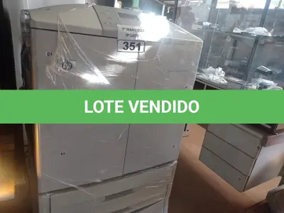 LOTE 351 - 01 IMPRESSORA MARCA HP MODELO HP COLOR LASERJET 9500HDN. (NO ESTADO) ATENÇÃO! FAZER A VISITAÇÃO ANTES DE ARREMATAR, NÃO SABEMOS SE FUNCIONA. LEILÃO NÃO TEM GARANTIA E NEM DEVOLUÇÃO, SUJEITO A POSSÍVEIS AVARIAS VISÍVEIS/OCULTAS E/OU AUSÊNCIA DE COMPONENTES.