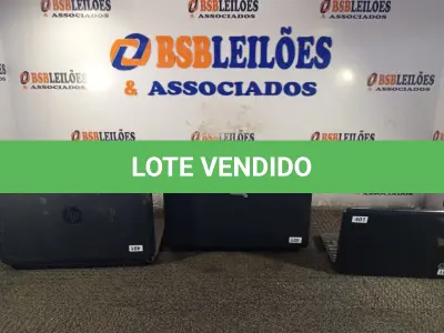 LOTE 511 - 03 NOTEBOOKS PARA RETIRADA DE PEÇAS. (NO ESTADO) ATENÇÃO! FAZER A VISITAÇÃO ANTES DE ARREMATAR, NÃO SABEMOS SE FUNCIONA. LEILÃO NÃO TEM GARANTIA E NEM DEVOLUÇÃO, SUJEITO A POSSÍVEIS AVARIAS VISÍVEIS/OCULTAS E/OU AUSÊNCIA DE COMPONENTES.