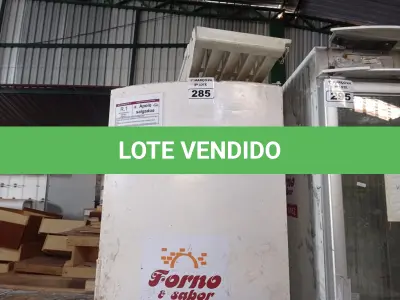 LOTE 285 - 01 CERVEJEIRA MARCA METALFRIO. (NO ESTADO) ATENÇÃO! FAZER A VISITAÇÃO ANTES DE ARREMATAR, NÃO SABEMOS SE FUNCIONA. LEILÃO NÃO TEM GARANTIA E NEM DEVOLUÇÃO, SUJEITO A POSSÍVEIS AVARIAS VISÍVEIS/OCULTAS E/OU AUSÊNCIA DE COMPONENTES.