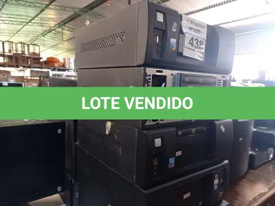 LOTE 438 - 09 CPU’S MARCAS E MODELOS DIVERSOS PARA RETIRADA DE PEÇAS. (NO ESTADO) ATENÇÃO! FAZER A VISITAÇÃO ANTES DE ARREMATAR, NÃO SABEMOS SE FUNCIONA. LEILÃO NÃO TEM GARANTIA E NEM DEVOLUÇÃO, SUJEITO A POSSÍVEIS AVARIAS VISÍVEIS/OCULTAS E/OU AUSÊNCIA DE COMPONENTES.