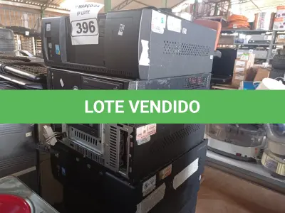 LOTE 396 - 06 CPU’S MARCAS E MODELOS DIVERSOS PARA RETIRADA DE PEÇAS. (NO ESTADO) ATENÇÃO! FAZER A VISITAÇÃO ANTES DE ARREMATAR, NÃO SABEMOS SE FUNCIONA. LEILÃO NÃO TEM GARANTIA E NEM DEVOLUÇÃO, SUJEITO A POSSÍVEIS AVARIAS VISÍVEIS/OCULTAS E/OU AUSÊNCIA DE COMPONENTES.