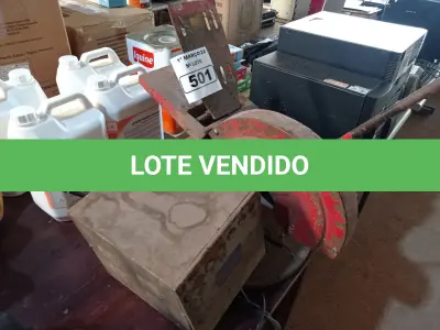 LOTE 501 - 01 BASE PARA POLICORTE E 01 FONTE. (NO ESTADO) ATENÇÃO! FAZER A VISITAÇÃO ANTES DE ARREMATAR, NÃO SABEMOS SE FUNCIONA. LEILÃO NÃO TEM GARANTIA E NEM DEVOLUÇÃO, SUJEITO A POSSÍVEIS AVARIAS VISÍVEIS/OCULTAS E/OU AUSÊNCIA DE COMPONENTES.