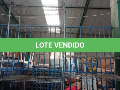 LOTE 381 - 01 CARRINHO E 02 ESTANTES DE FERRO. (NO ESTADO) ATENÇÃO! FAZER A VISITAÇÃO ANTES DE ARREMATAR, NÃO SABEMOS SE FUNCIONA. LEILÃO NÃO TEM GARANTIA E NEM DEVOLUÇÃO, SUJEITO A POSSÍVEIS AVARIAS VISÍVEIS/OCULTAS E/OU AUSÊNCIA DE COMPONENTES.